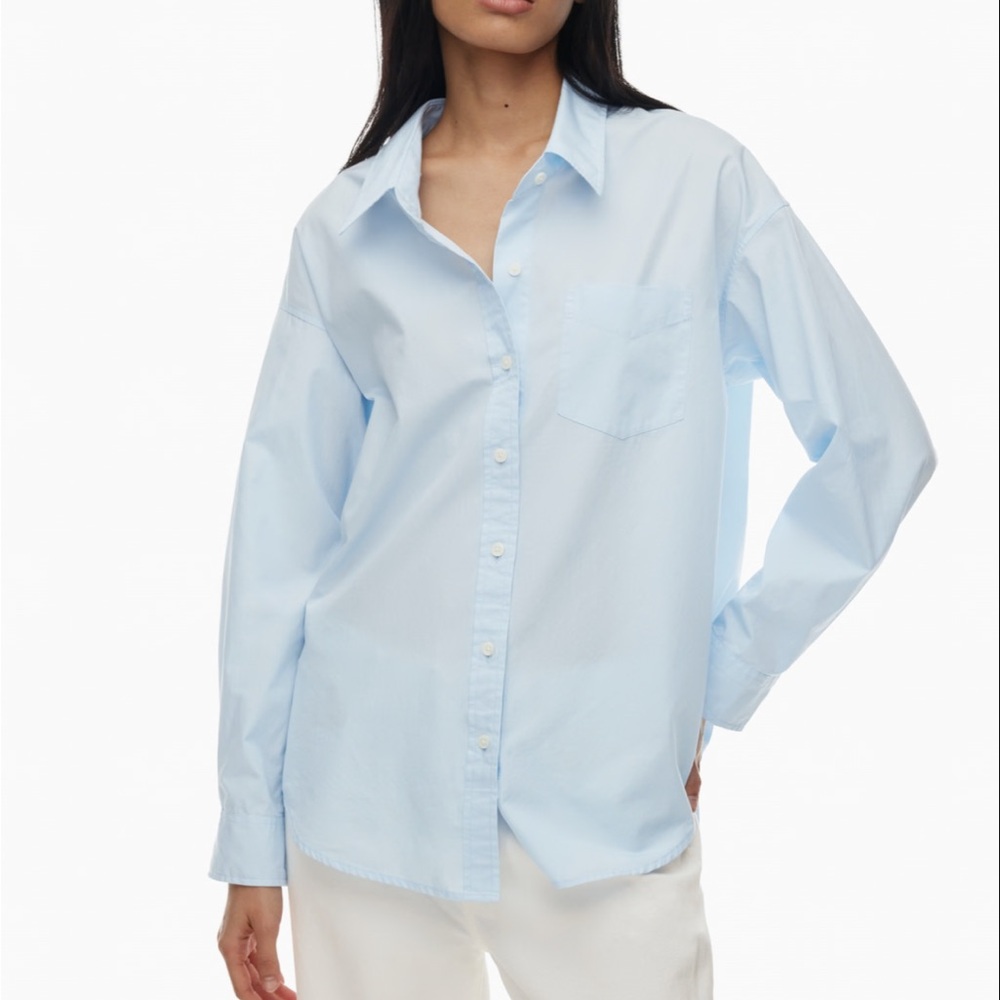 Wilfred Relaxed Cotton Poplin Shirt